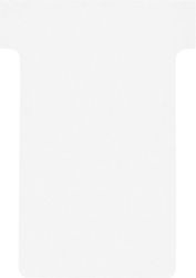 Nobo T Cards White Size 2 48 x 60 x 85 mm 100 Cards Per Pack
