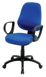 GGI Air Support High Back Operator Office Chair Fabric Blue