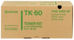 Kyocera TK 60 Black Laser Toner Cartridge 