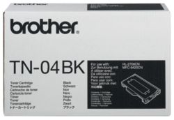 Brother TN04 BK Black Laser Toner Cartridge 