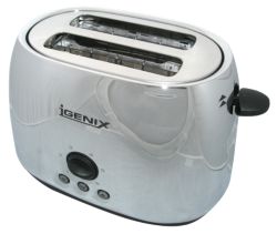 2 Slice Stainless Steel Toaster