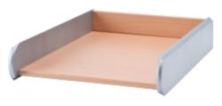 Wooden Letter Tray Silver Beech