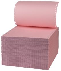 Niceday 2 Ply Ncr Computer Listing Paper White Pink 279X241mm 54 51Gsm