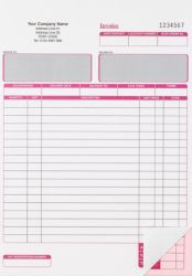 Ease Apart Personalised Invoice Set 2 Part 203 x 279 mm 250 Sets Per Pack