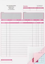 Ease Apart Personalised Invoice Set 3 Part 203 x 279 mm 250 Sets Per Pack