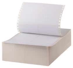 Viking Dot Matrix Computer Label 2 Across 889 x 357 mm 8000 Labels per Box