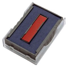 Trodat Replacement Twin 2 Colour Ink Pads For Printy DIY Dater Red and Blue 