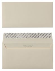 Conqueror Wove Peel And Seal Envelopes 120gsm Vellum DL 110 x 220 mm 500 Per Box