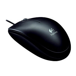 Logitech Maus B100 Schwarz