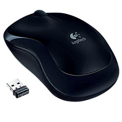 Logitech Drahtlose Maus M175 Schwarz