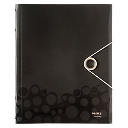 Leitz Ordnungsmappe Bebop DIN A4 Schwarz Polypropylen 26 x 32 cm