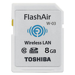 Toshiba Speicherkarte FlashAir 8 GB