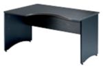 Bureau compact - Gamme Syracuse - piétement panneaux - retour à...