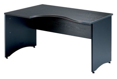 Bureau compact - Gamme Syracuse - piétement panneaux - retour à...