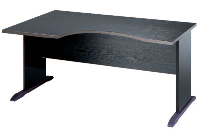 Bureau compact - Gamme Syracuse - piétement L - retour à gauche - L.160...
