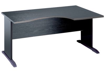Bureau compact - Gamme Syracuse - piétement L - retour à droite - L.160...