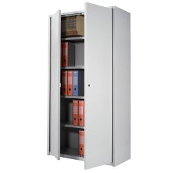 armadio archivio porte battenti metallo