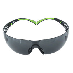 Occhiali di protezione 3M SF402AFEU industria policarbonato grigio-verde