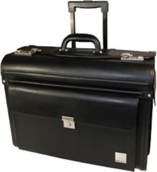 Offerta: Valigia pilota Trolley in PVC dim. 48 x 24 x 37