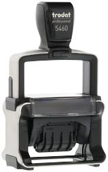 Trodat 5460 Datumstempel 3,3 x 5,6 cm Kleurenassortiment