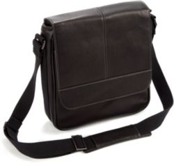 Falcon Leather Tablet Bag FI6701 28 x 29 x 8 cm Black
