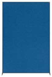 Nobo Impression Pro Protection Room Divider Screen Felt Blue 1800 x 1200 x 300 mm