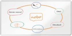 Nobo Premium Plus whiteboard 2383 x 1167 mm Steel Magnetic