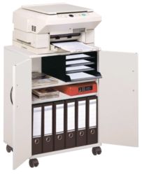 Armoire mobile pour copieur Stand DURABLE Gris 528 x 748 x 400 mm