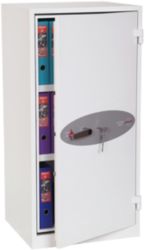 Coffre fort ignifuge Phoenix FS1651K Serrure à clé Blanc 600 x 520 x 1&nbsp;225 mm