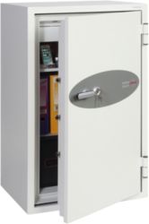 Coffre fort pour données Phoenix DS2503K Serrure à clé Blanc 655 x 560 x 1&nbsp;145 mm