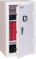 Coffre fort Phoenix SS1162E Serrure électronique Blanc 570 x 500 x 1&nbsp;000 mm