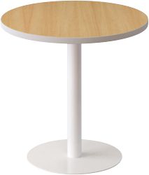 Table de réception Paperflow Easyoffice Imitation hêtre 600 x 600 x 600 mm