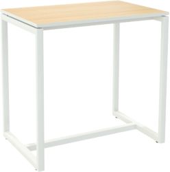 Table de réunion Paperflow Easydesk Imitation hêtre 1&nbsp;140 x 750 x 1&nbsp;100 mm
