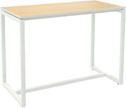Table de réunion Paperflow Easydesk Imitation hêtre 1&nbsp;500 x 750 x 1&nbsp;100 mm