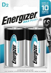 Piles Energizer Max Plus D LR20 1,5V Alcaline 2 Unités