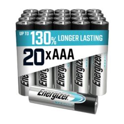 Piles Energizer Max Plus AAA LR03 1,5V Alcaline 20 Unités
