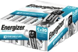 Piles Energizer Max Plus C LR14 1,5V Alcaline 20 Unités