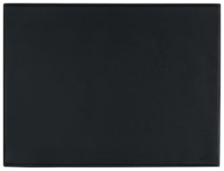 Sous main helit The Flat Mat Noir 53 x 40 cm
