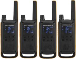 Talkie walkie Motorola Talkabout T82 EXTREME Noir 4 Unités