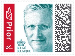 Timbres postaux bpost Prior Philippe 2019