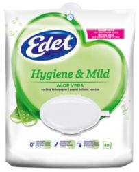 Papier toilette humide Edet Aloé vera 40 Feuilles