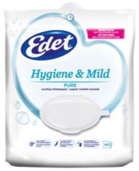 Papier toilette humide Edet Pure 40 Feuilles