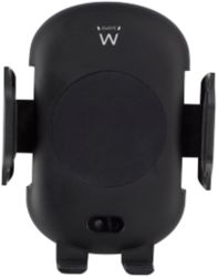 Support chargeur smartphone sans fil pour voiture ewent EW1191 Noir Voiture, chargeur sans fil