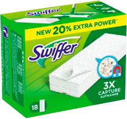 Lingettes pour sol Swiffer 11,8 x 14,6 x 7,5 cm 18 Unités