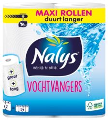 Essuie tout Nalys 2 épaisseurs 2 rouleaux de 73 feuilles