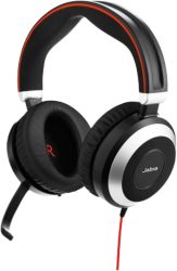 Casque filaire Jabra Evolve 80 MS MS Stereo Noir