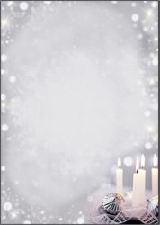 Papier à lettre de Noël motif Silence Sigel DP178 90 g