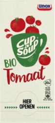 Cup A Soup UNOX Tomate Bio 20 Unités de 175 ml