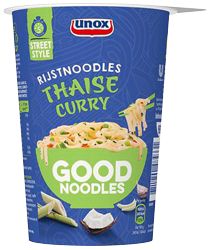 Nouilles de riz UNOX Curry Thaïlandais 8 Unités de 69 g