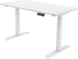 Bureau Assis Debout Realspace Blanc 1&nbsp;800 x 800 x 1&nbsp;252,5 mm